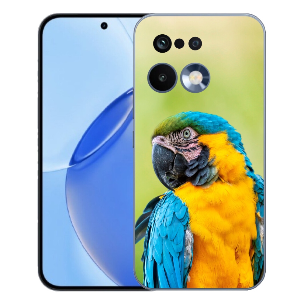 Gélový kryt mmCase na Realme 16 Pro - papagáj ara 2