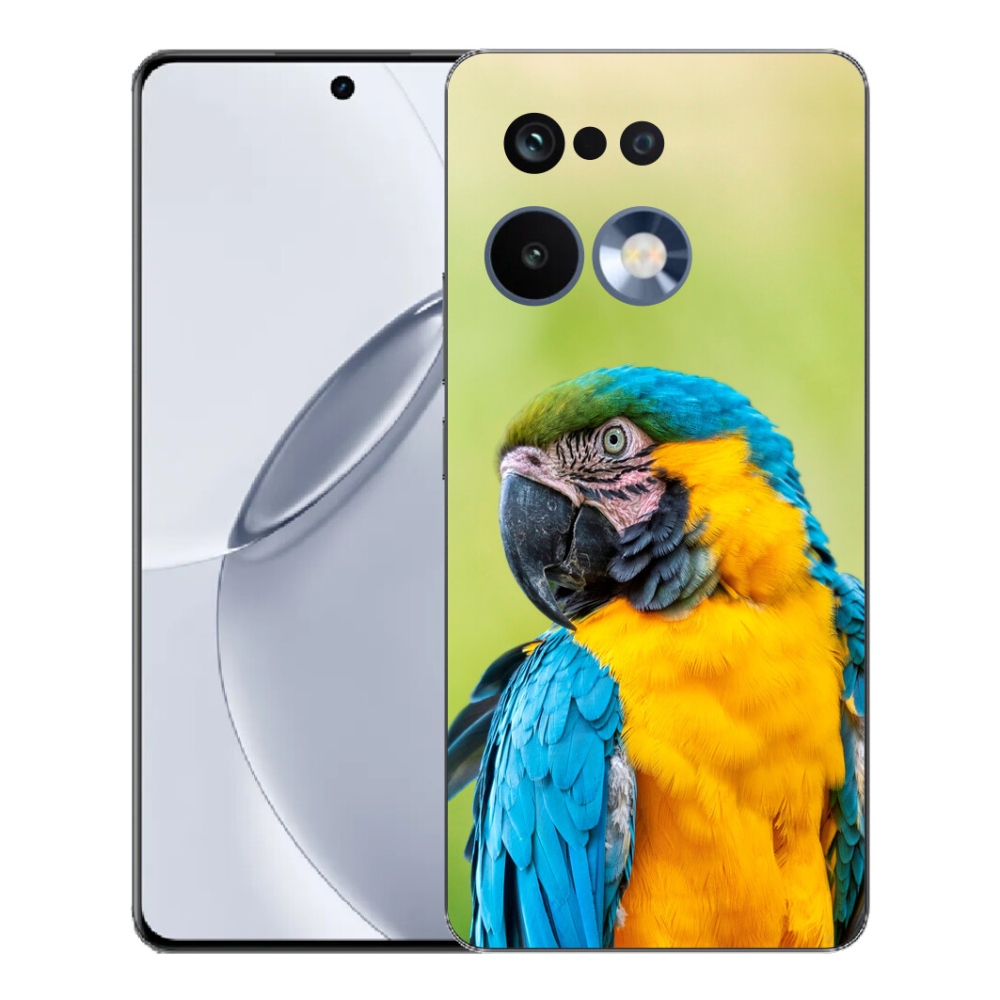 Gélový kryt mmCase na Realme 16 Pro+ - papagáj ara 2