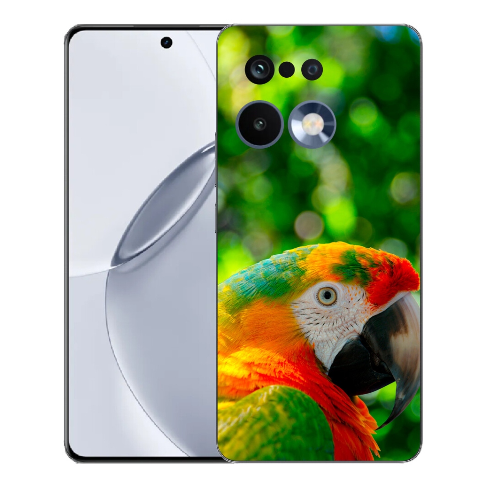 Gélový kryt mmCase na Realme 16 Pro+ - papagáj ara 3