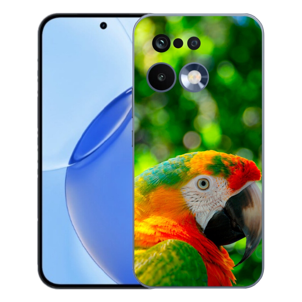 Gélový kryt mmCase na Realme 16 Pro - papagáj ara 3