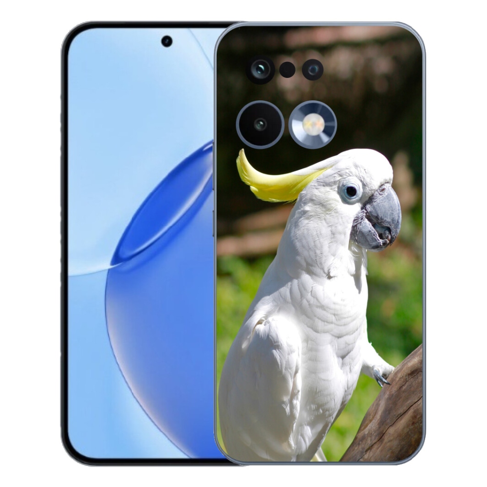 Gélový kryt mmCase na Realme 16 Pro - papagáj kakadu 2