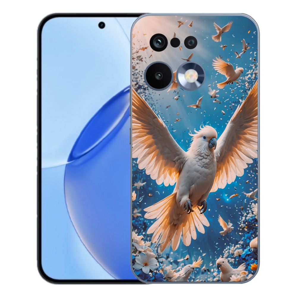 Gélový kryt mmCase na Realme 16 Pro - papagáj kakadu