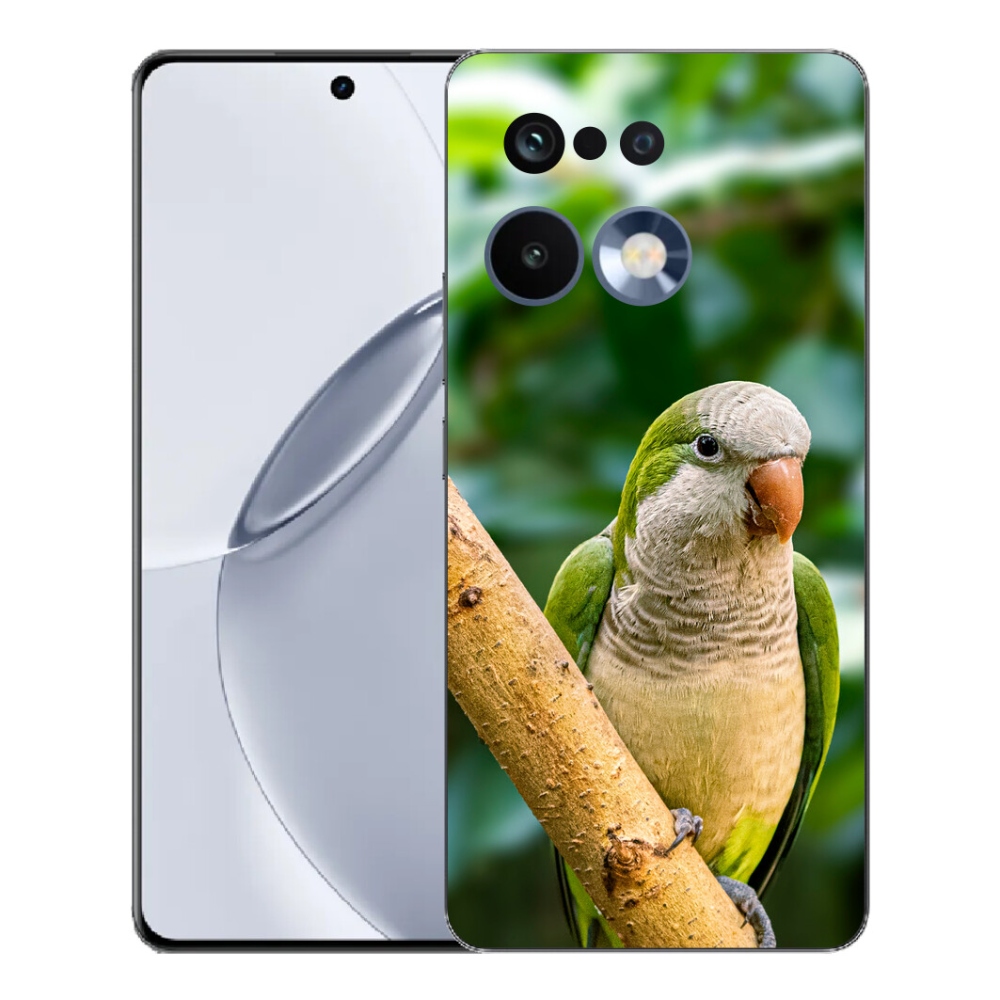 Gélový kryt mmCase na Realme 16 Pro+ - papagáj mníšok