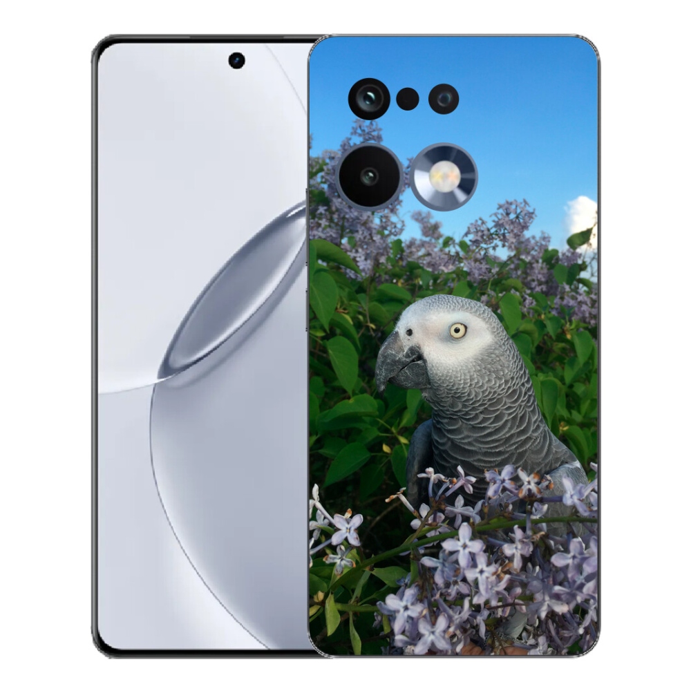 Gélový kryt mmCase na Realme 16 Pro+ - papagáj žako