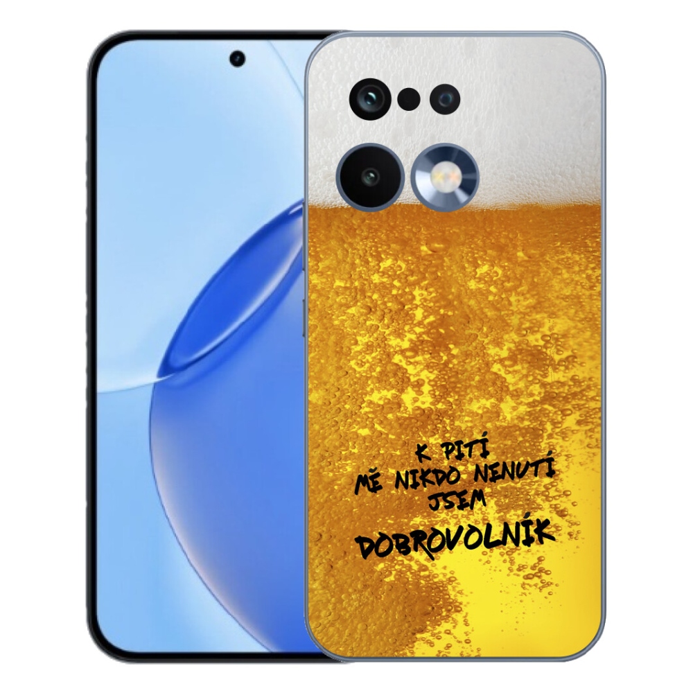Gélový kryt mmCase na Realme 16 Pro - pivný motív 4
