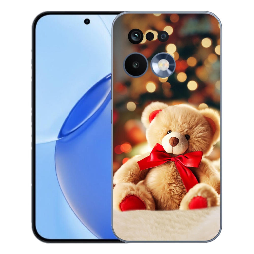 Gélový kryt mmCase na Realme 16 Pro - plyšový medvedík