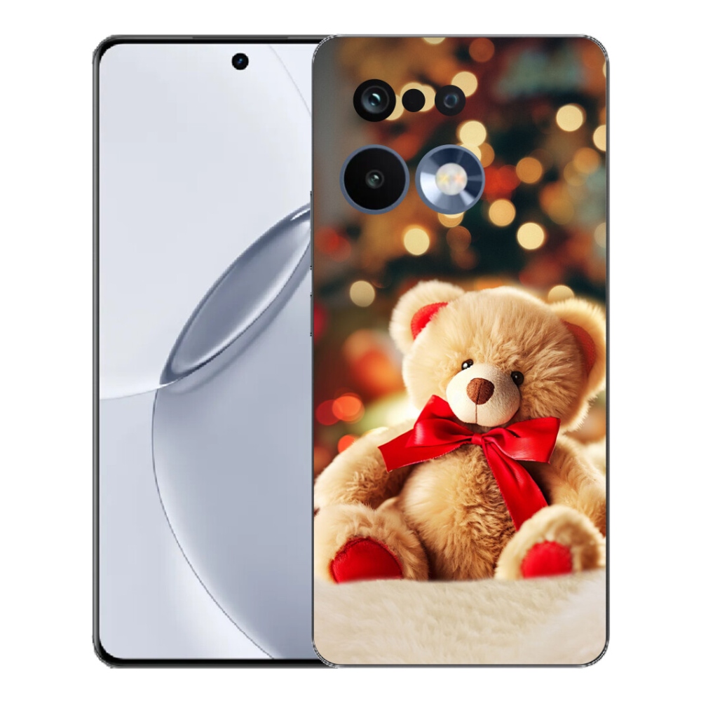 Gélový kryt mmCase na Realme 16 Pro+ - plyšový medvedík