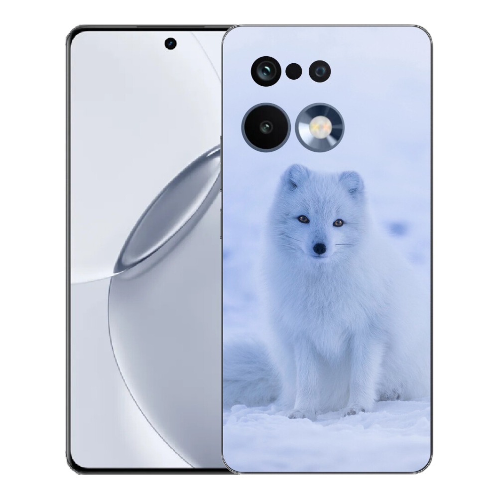 Gélový kryt mmCase na Realme 16 Pro+ - polárna líška