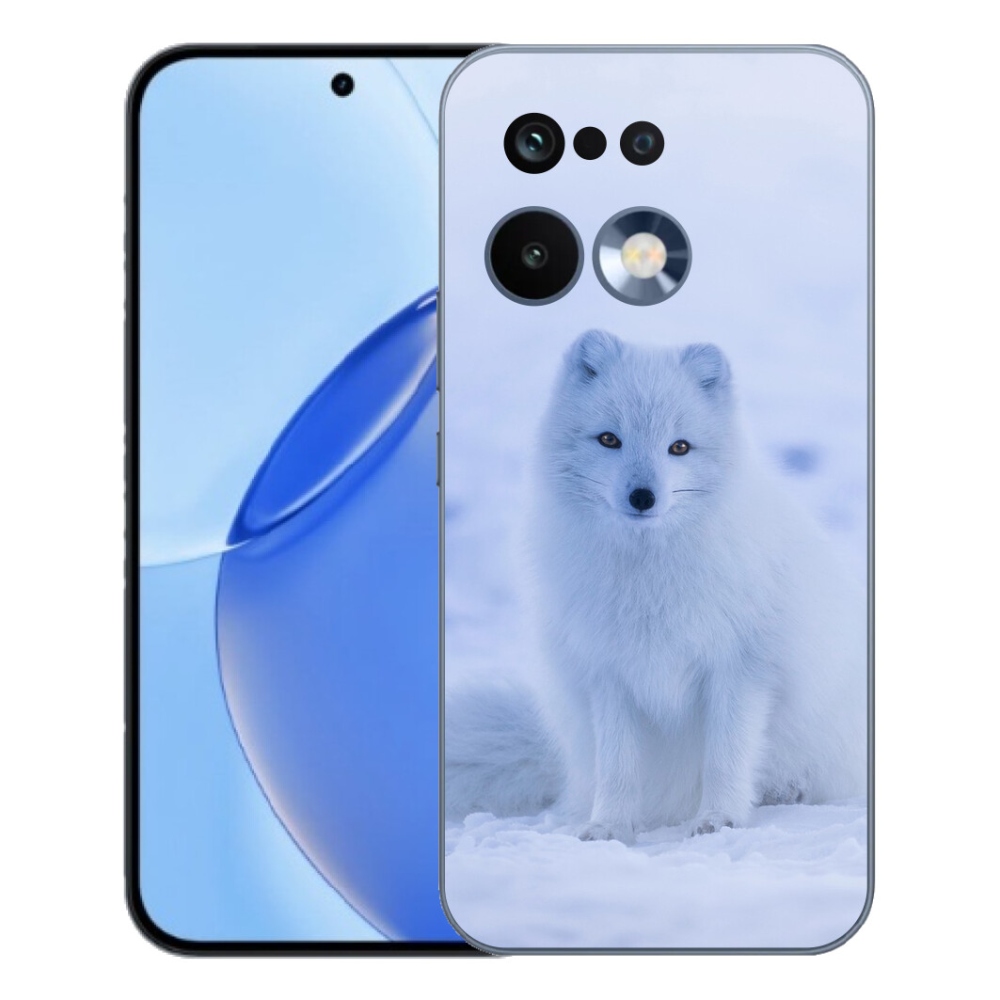 Gélový kryt mmCase na Realme 16 Pro - polárna líška