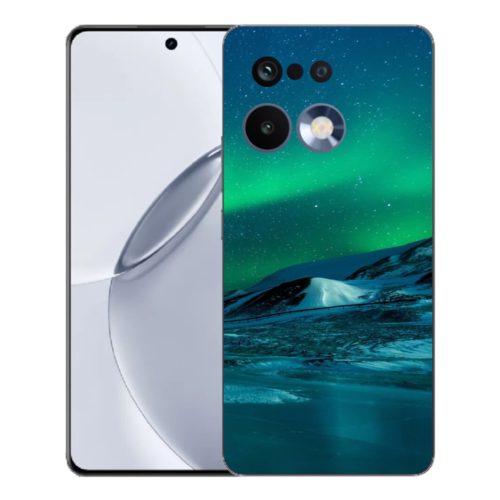 Gélový kryt mmCase na Realme 16 Pro+ - polárna žiara