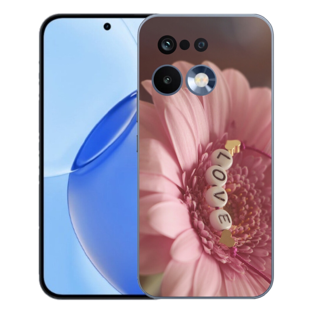Gélový kryt mmCase na Realme 16 Pro - prívesok love
