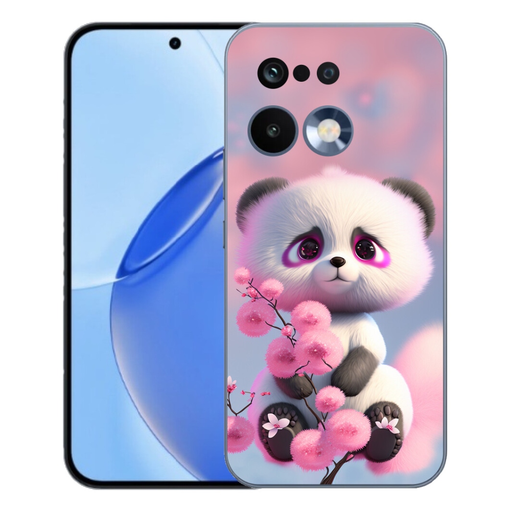 Gélový kryt mmCase na Realme 16 Pro - roztomilá panda 1
