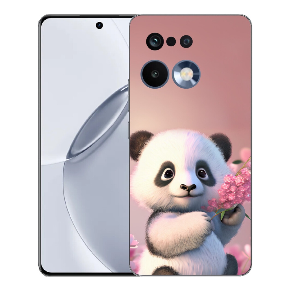 Gélový kryt mmCase na Realme 16 Pro+ - roztomilá panda