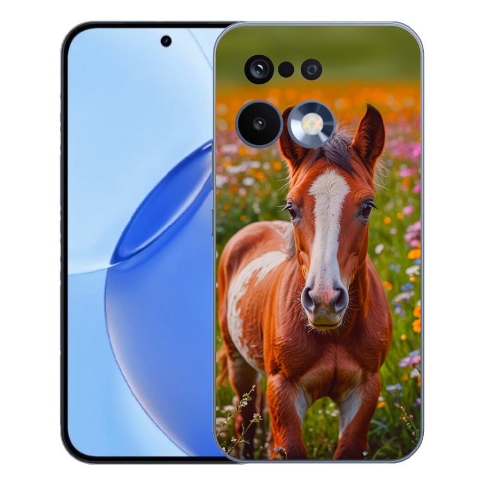 Gélový kryt mmCase na Realme 16 Pro - roztomilé žriebä