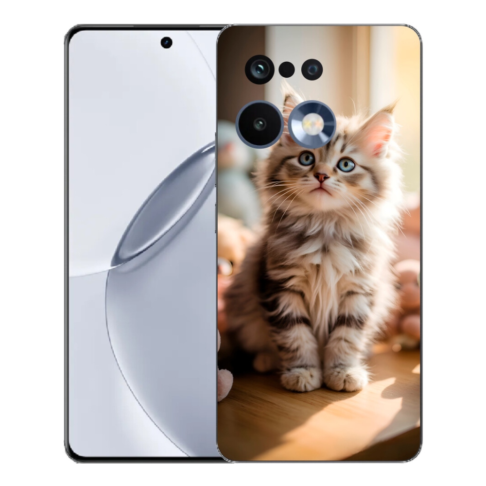 Gélový kryt mmCase na Realme 16 Pro+ - roztomilé mačiatko 10