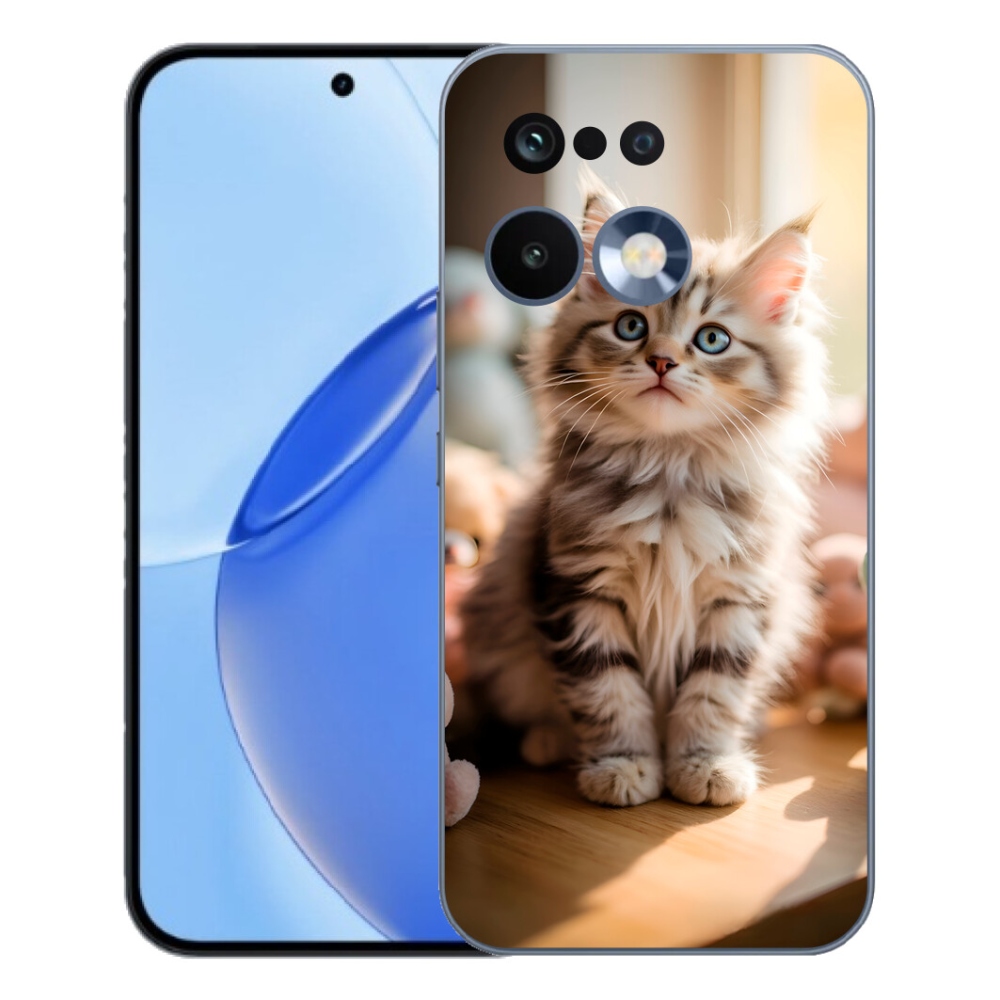 Gélový kryt mmCase na Realme 16 Pro - roztomilé mačiatko 10