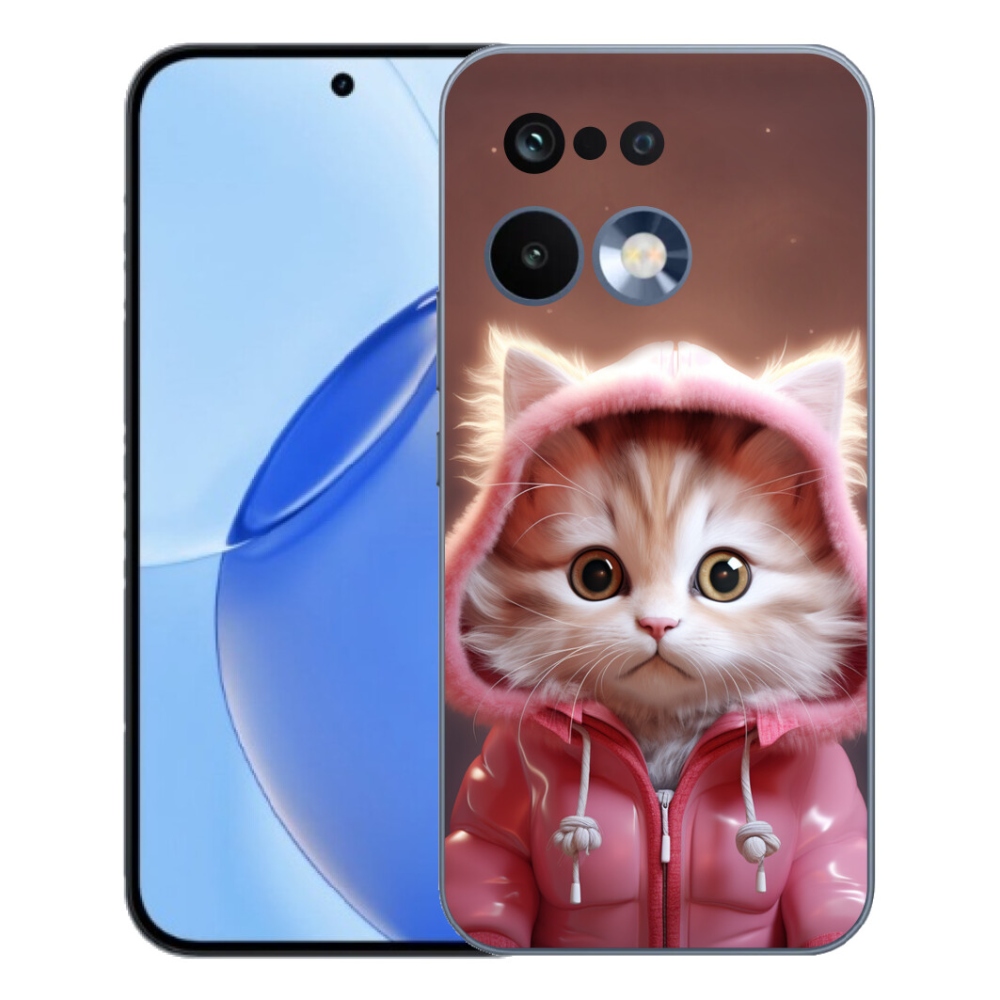 Gélový kryt mmCase na Realme 16 Pro - roztomilé mačiatko 3