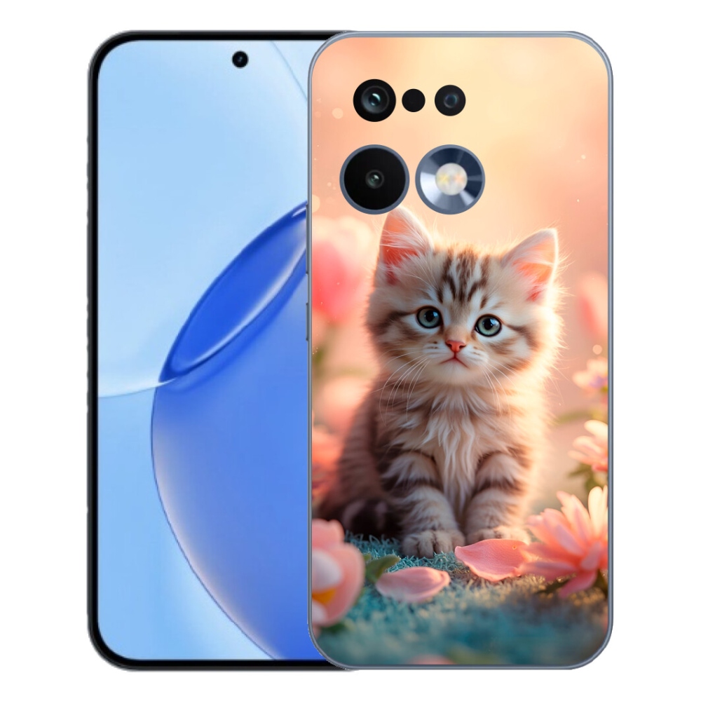 Gélový kryt mmCase na Realme 16 Pro - roztomilé mačiatko 8
