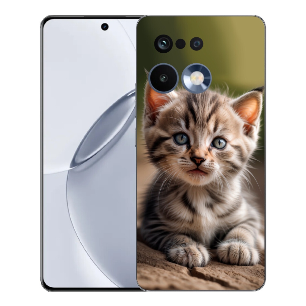 Gélový kryt mmCase na Realme 16 Pro+ - roztomilé mačiatko 9