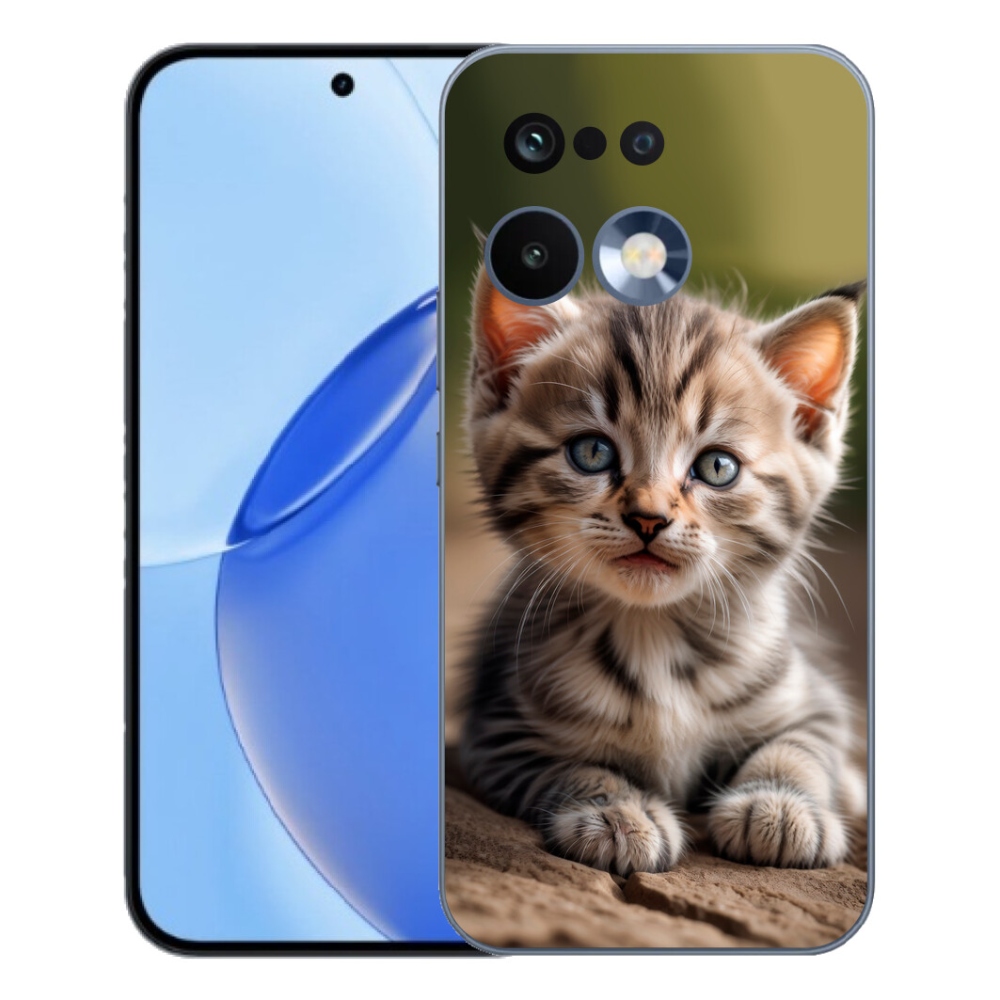 Gélový kryt mmCase na Realme 16 Pro - roztomilé mačiatko 9