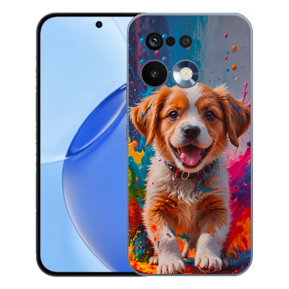 Gélový kryt mmCase na Realme 16 Pro - roztomilé šteňa 3