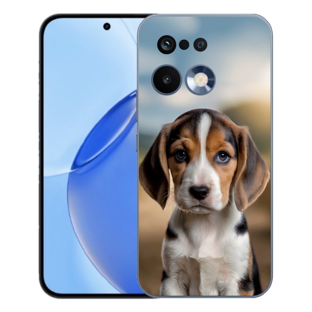 Gélový kryt mmCase na Realme 16 Pro - roztomilý bígl