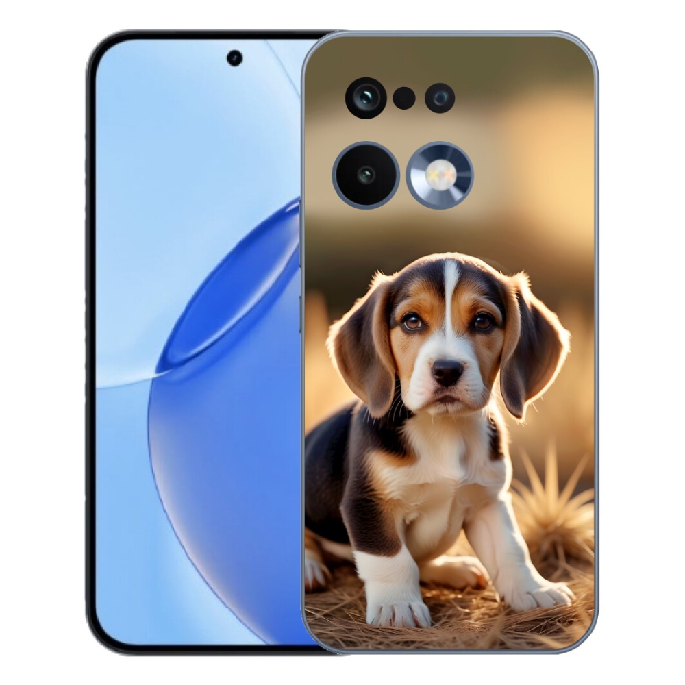 Gélový kryt mmCase na Realme 16 Pro - roztomilý bígl