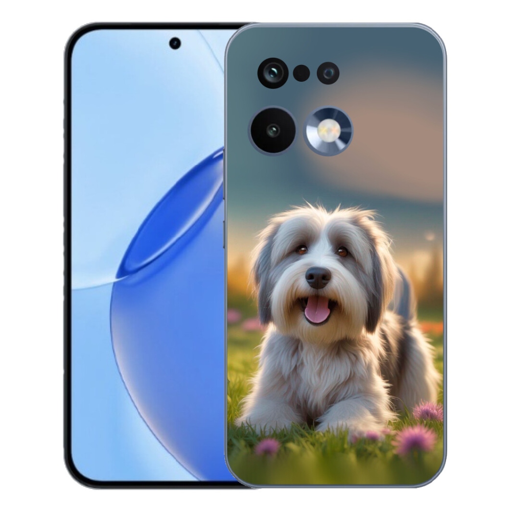 Gélový kryt mmCase na Realme 16 Pro - roztomilý havanský psík