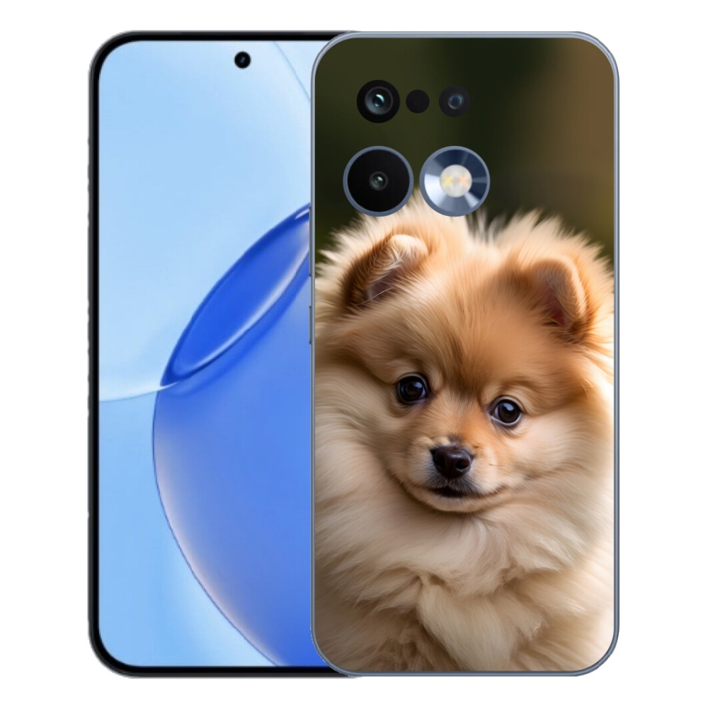 Gélový kryt mmCase na Realme 16 Pro - roztomilý pomeranian 2