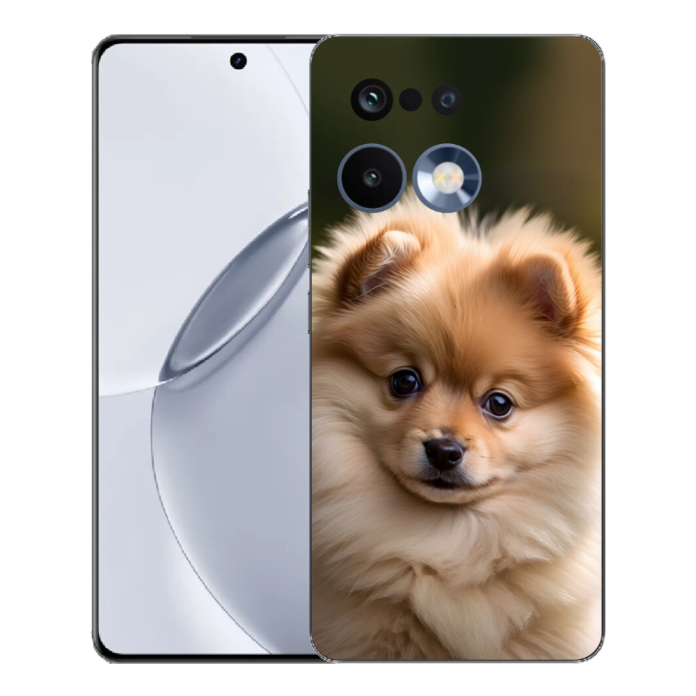 Gélový kryt mmCase na Realme 16 Pro+ - roztomilý pomeranian 2