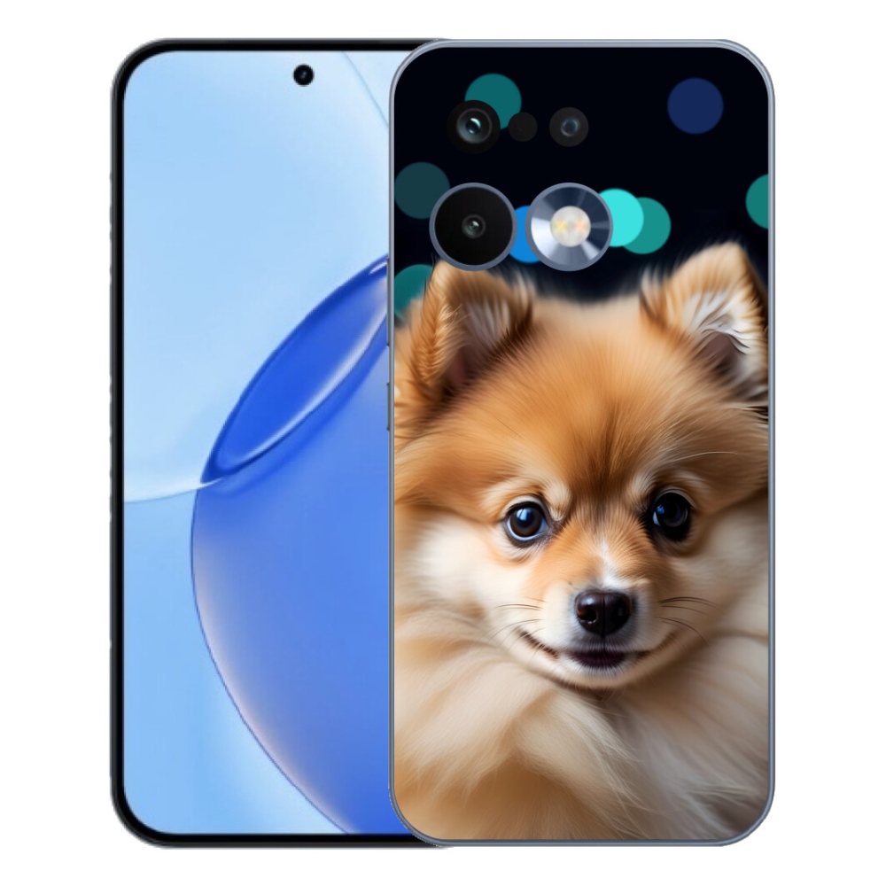 Gélový kryt mmCase na Realme 16 Pro - roztomilý pomeranian