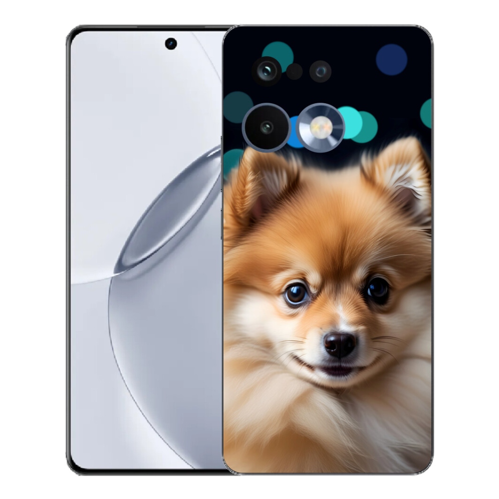 Gélový kryt mmCase na Realme 16 Pro+ - roztomilý pomeranian