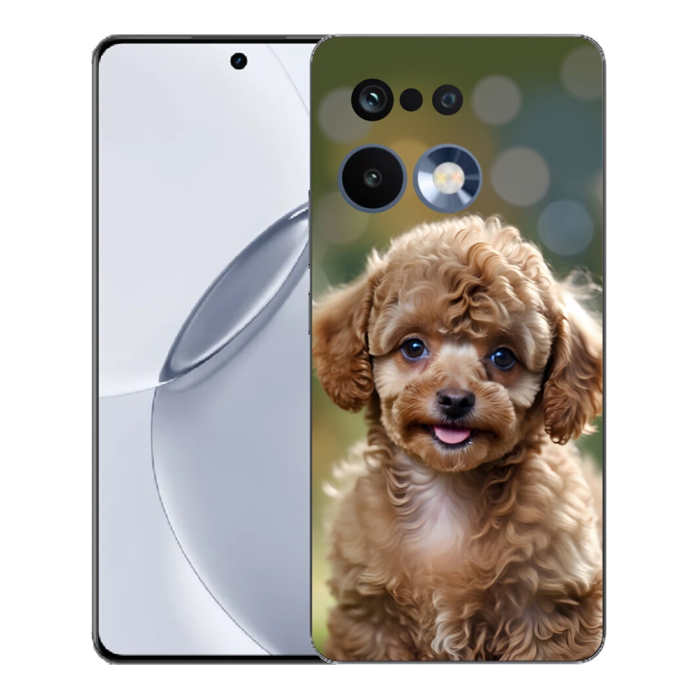 Gélový kryt mmCase na Realme 16 Pro+ - roztomilý pudel
