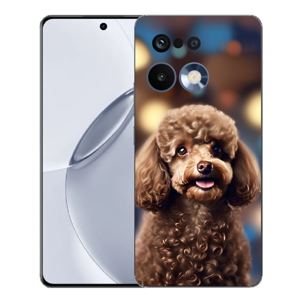 Gélový kryt mmCase na Realme 16 Pro+ - roztomilý pudel