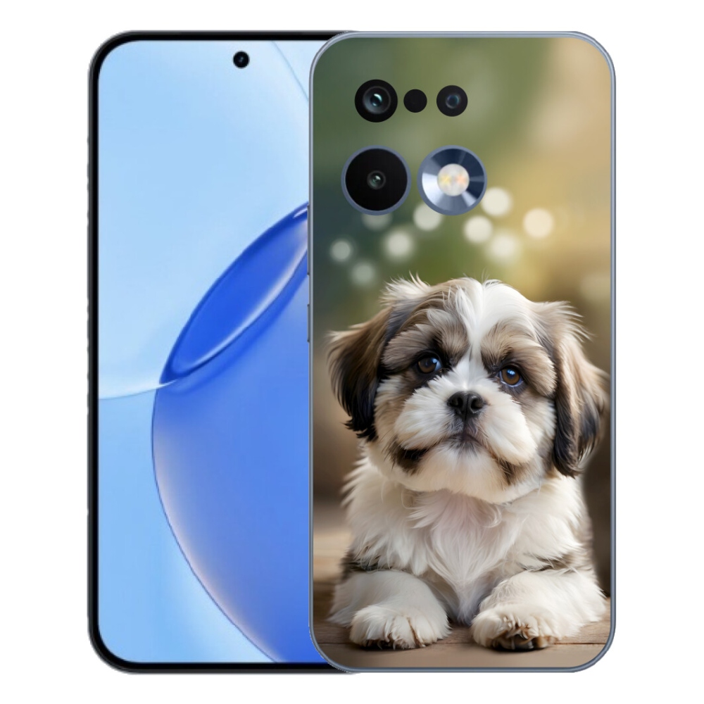 Gélový kryt mmCase na Realme 16 Pro - roztomilý shih-tzu