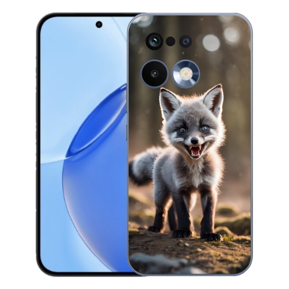 Gélový kryt mmCase na Realme 16 Pro - rozzúrená líška