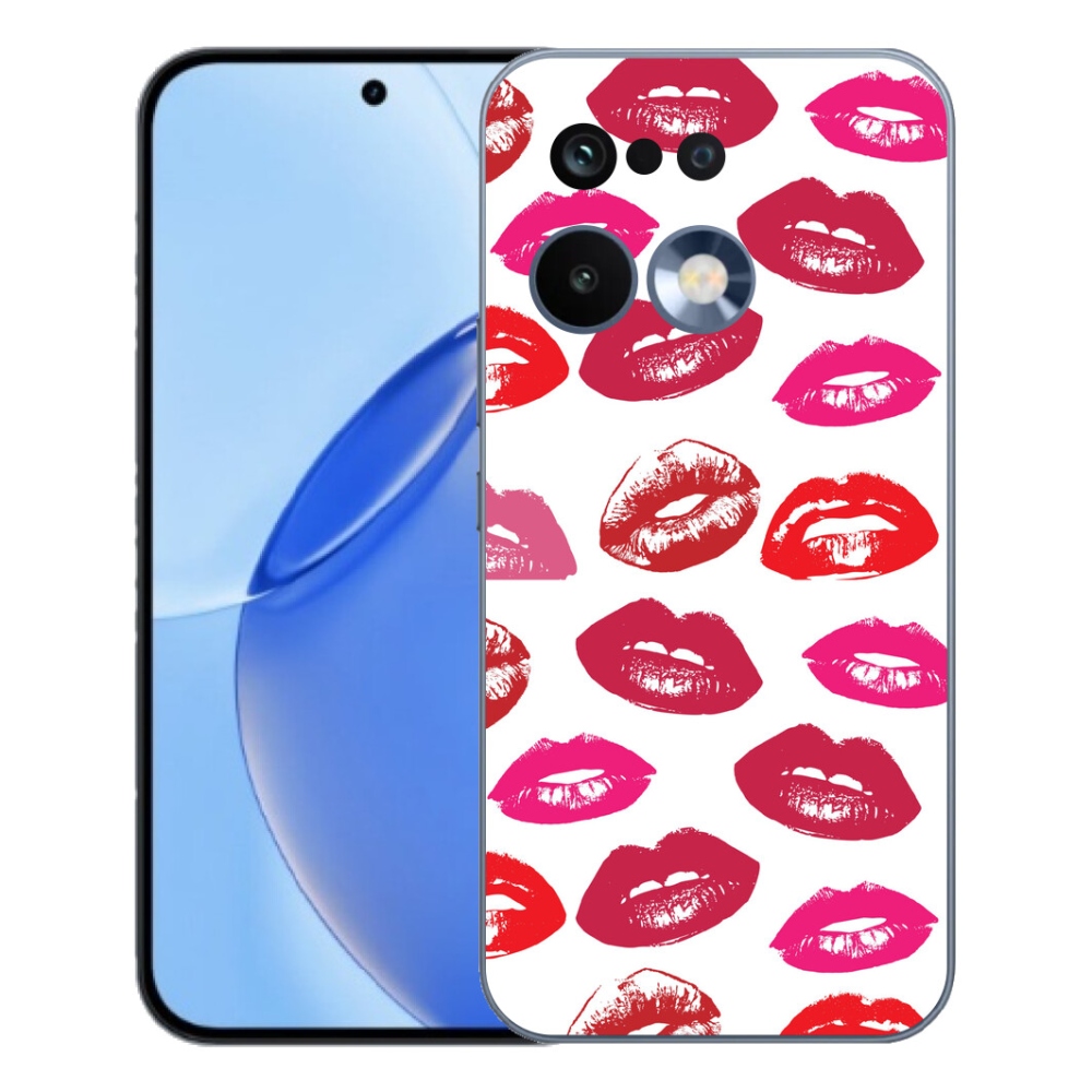 Gélový kryt mmCase na Realme 16 Pro - pery