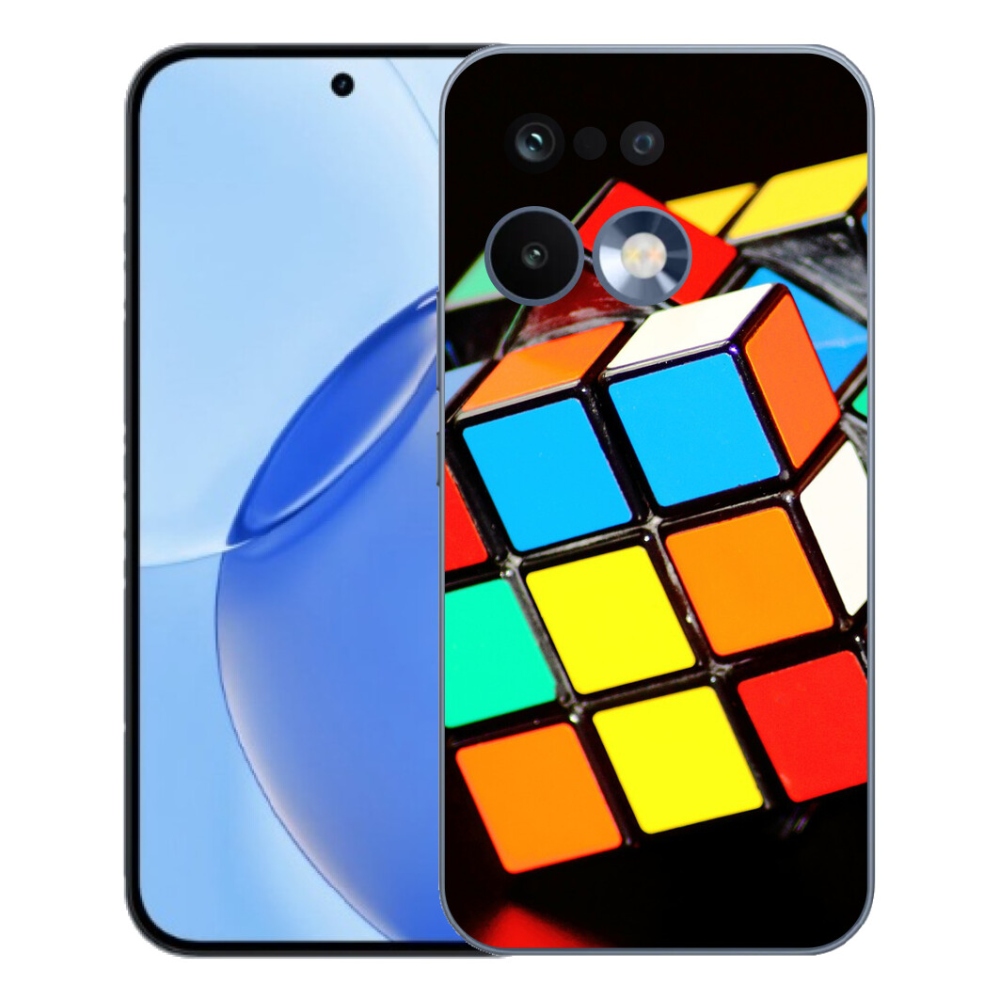 Gélový kryt mmCase na Realme 16 Pro - rubikova kocka