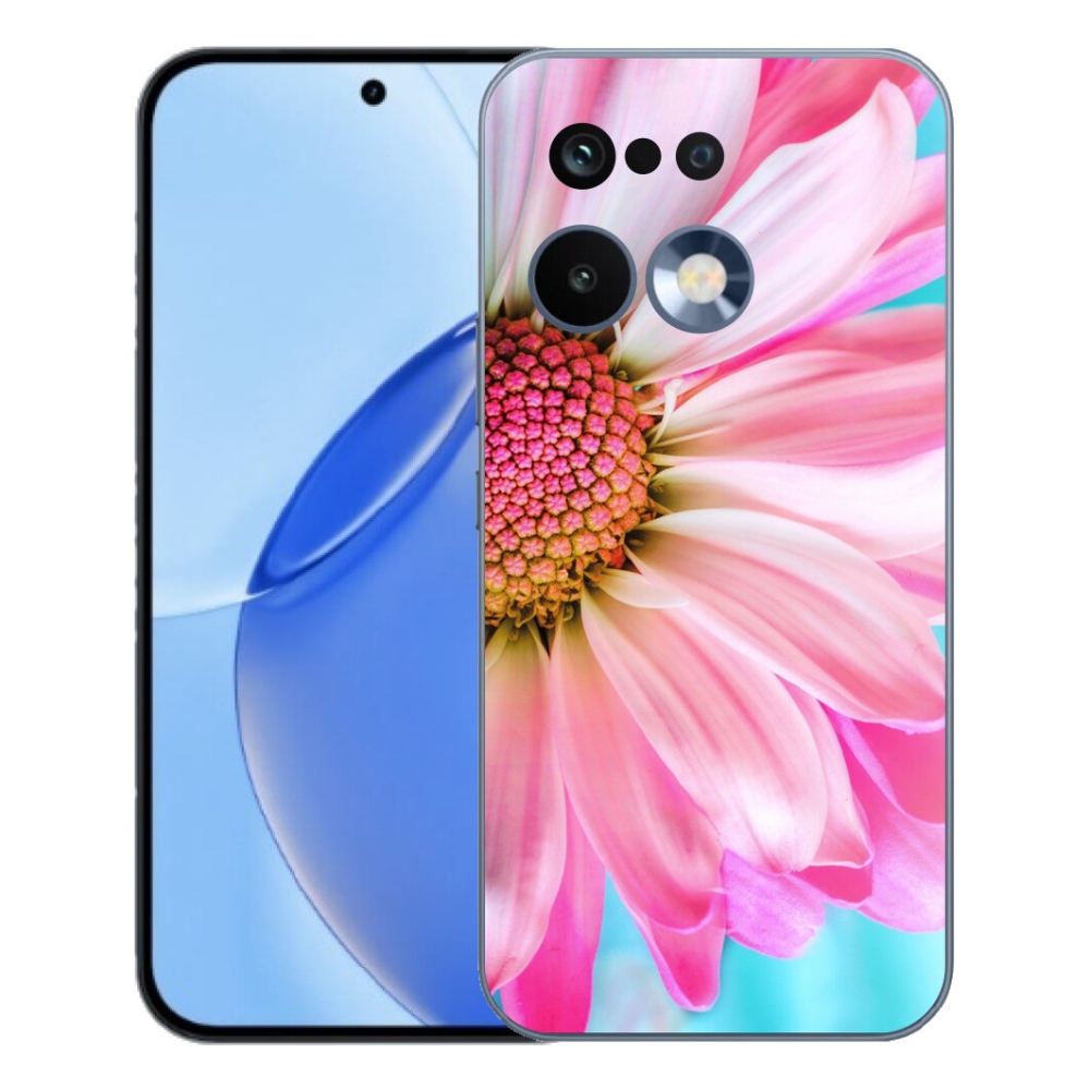 Gélový kryt mmCase na Realme 16 Pro - ružová kvetina