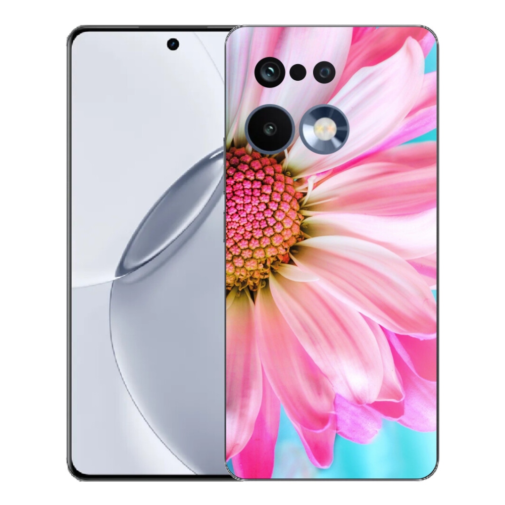 Gélový kryt mmCase na Realme 16 Pro+ - ružová kvetina