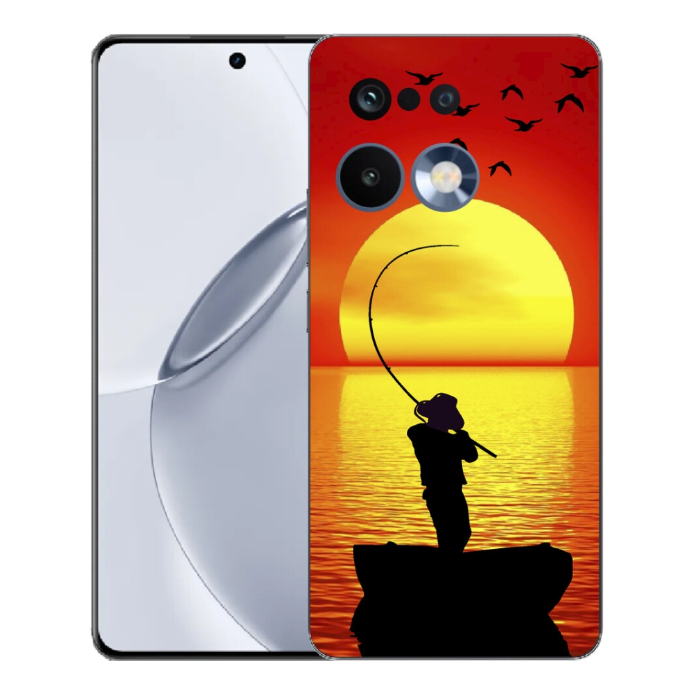 Gélový kryt mmCase na Realme 16 Pro+ - rybárčenie