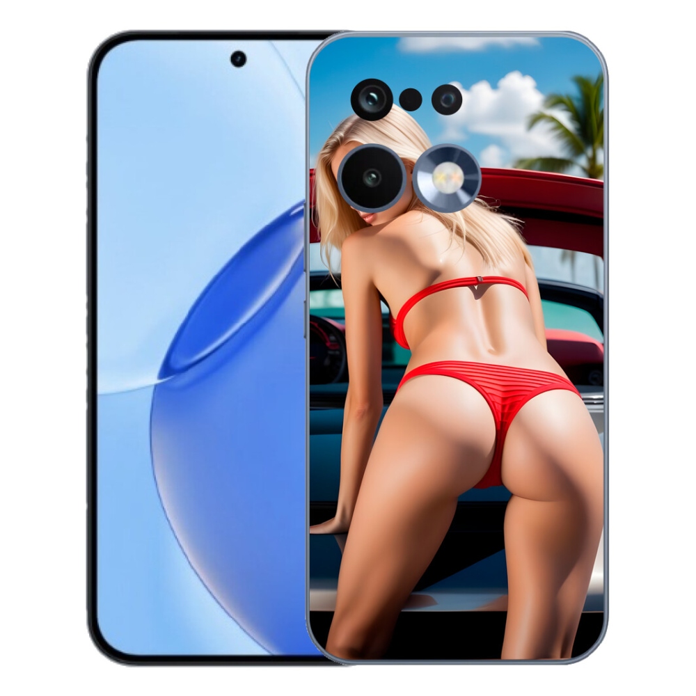 Gélový kryt mmCase na Realme 16 Pro - sexy žena 2