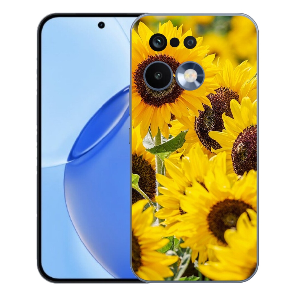 Gélový kryt mmCase na Realme 16 Pro - slnečnice