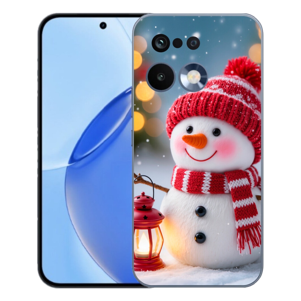 Gélový kryt mmCase na Realme 16 Pro - snehuliak 2
