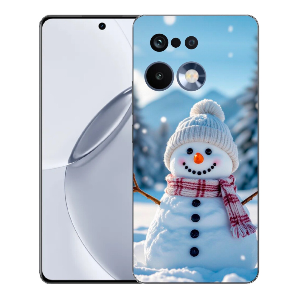 Gélový kryt mmCase na Realme 16 Pro+ - snehuliak 3