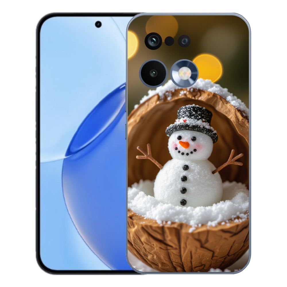 Gélový kryt mmCase na Realme 16 Pro - snehuliak 4
