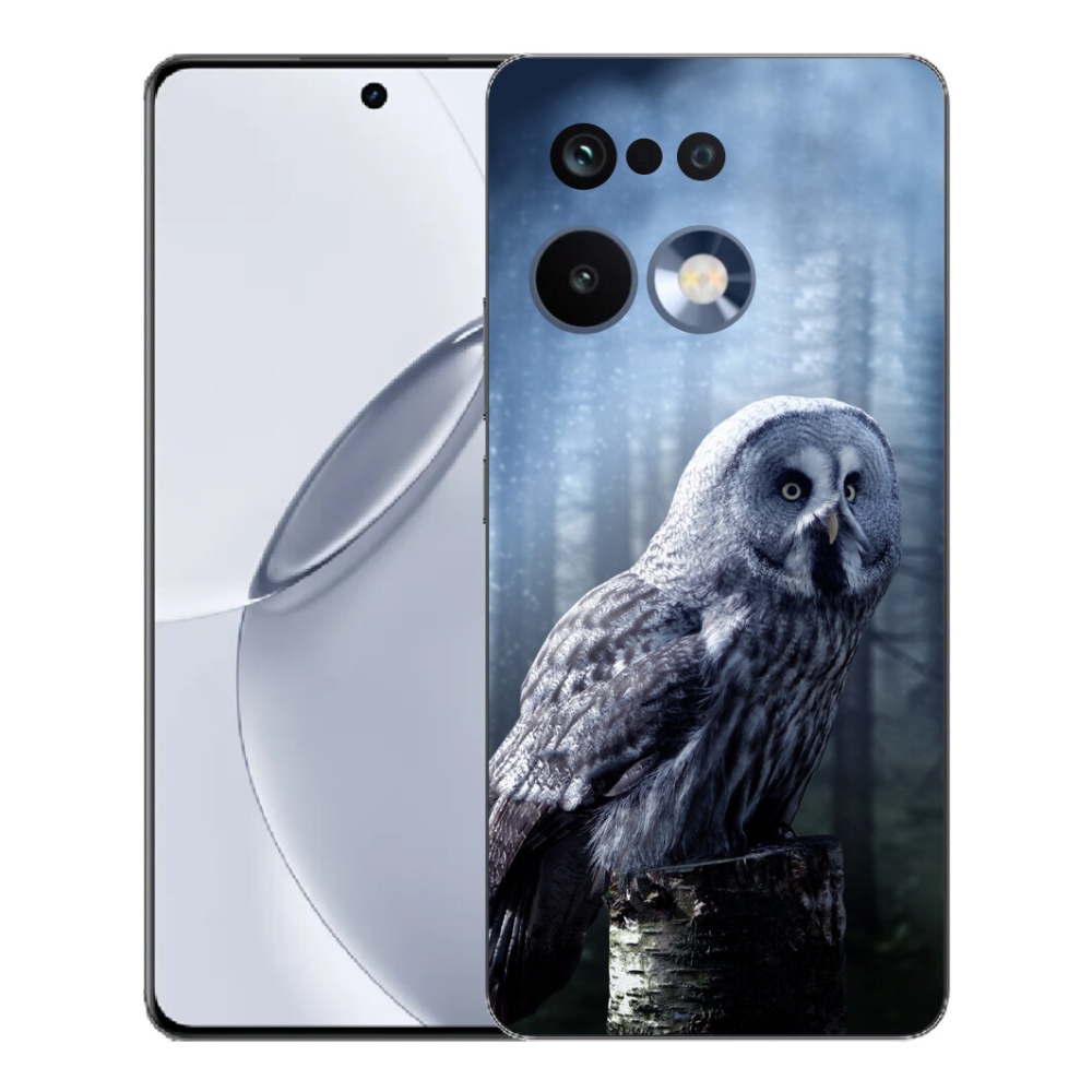 Gélový kryt mmCase na Realme 16 Pro+ - sova