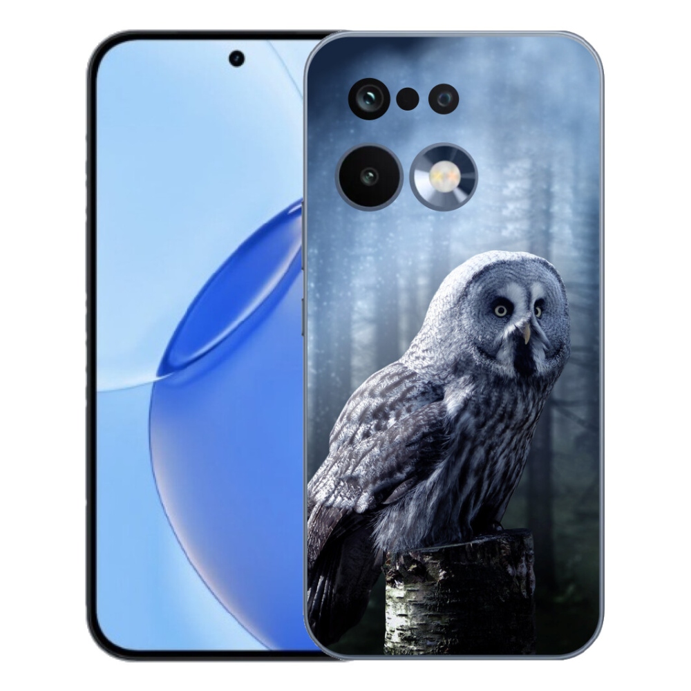 Gélový kryt mmCase na Realme 16 Pro - sova
