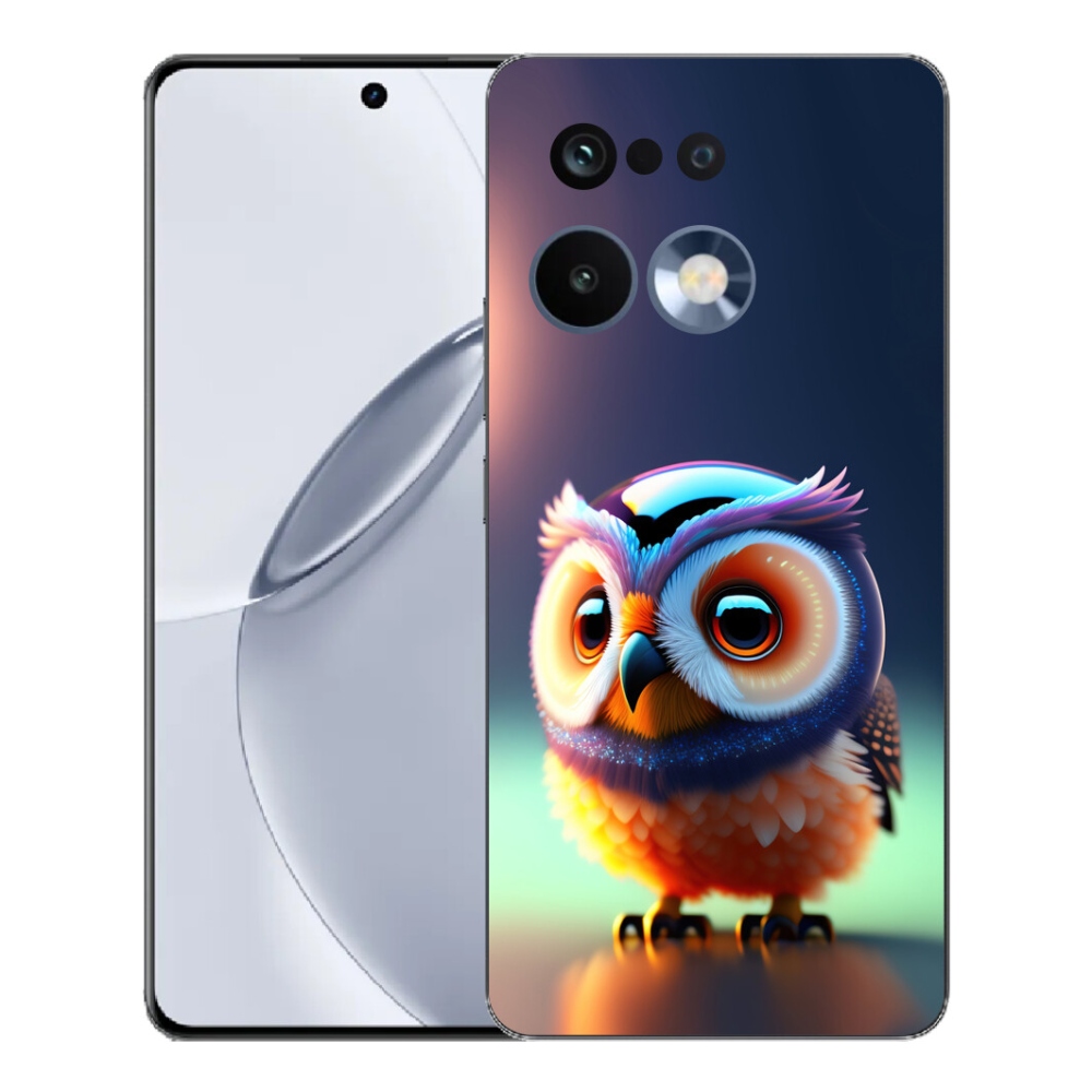 Gélový kryt mmCase na Realme 16 Pro+ - malá sova