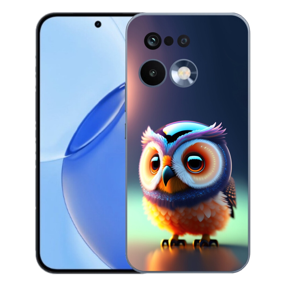 Gélový kryt mmCase na Realme 16 Pro - sovička